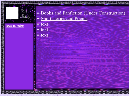 writings screenshot