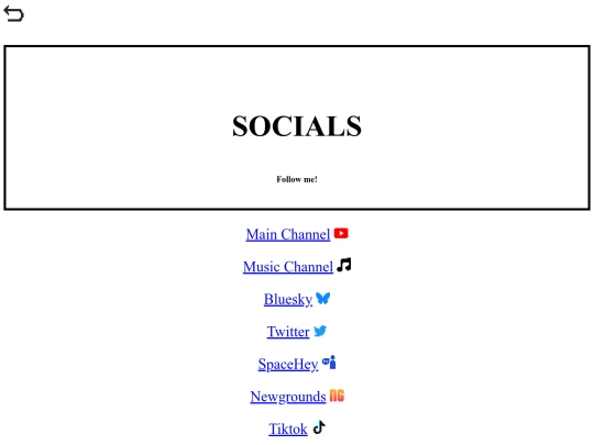socials_page screenshot