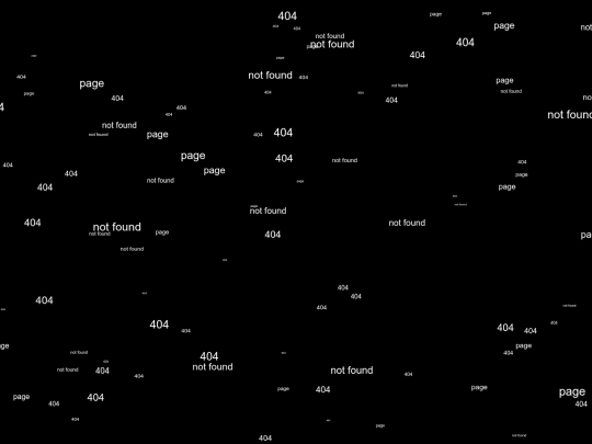not_found screenshot