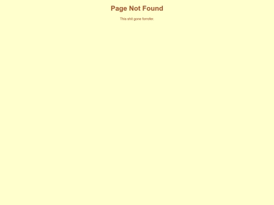 not_found screenshot