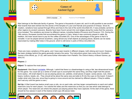 Egyptian/wari screenshot