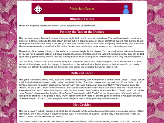 Victorian/blindfoldgames screenshot