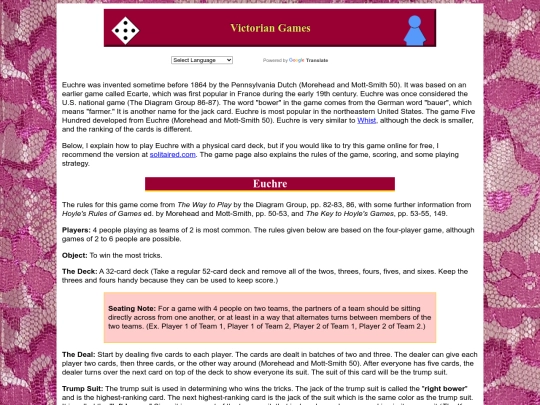 Victorian/euchre screenshot