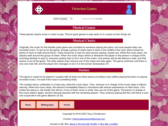 Victorian/musicalgames screenshot