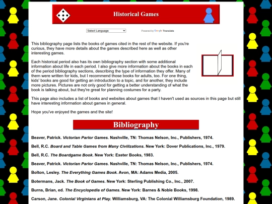 bibliography screenshot