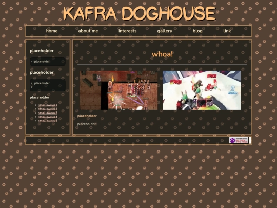 interests screenshot