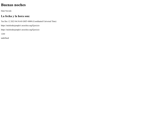 Ejercicio screenshot