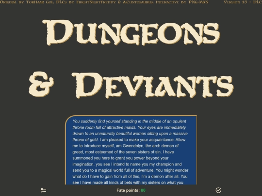 Dungeons & Deviants screenshot
