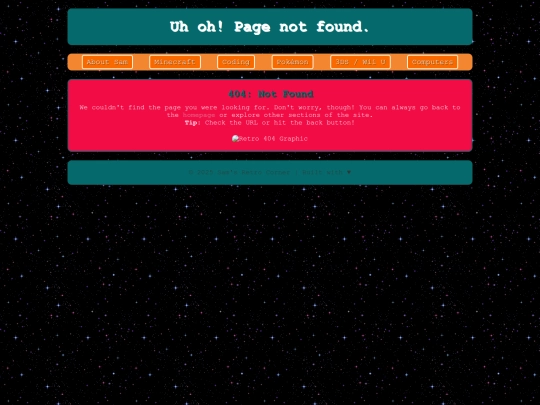 not_found screenshot