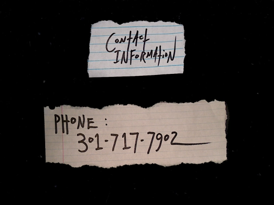 contact screenshot