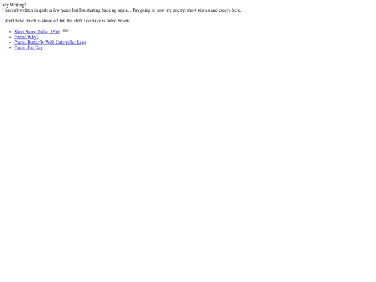 writing screenshot