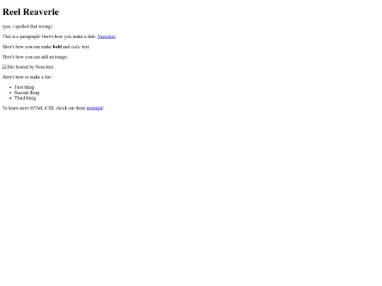 index screenshot
