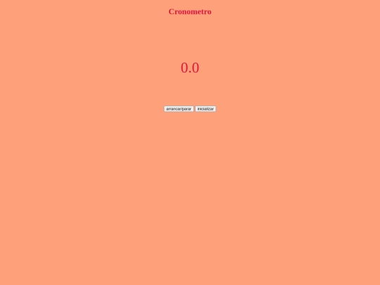 Cronometro screenshot