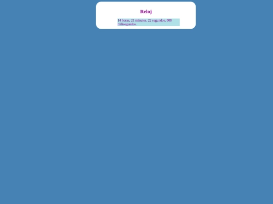 cambioReloj screenshot
