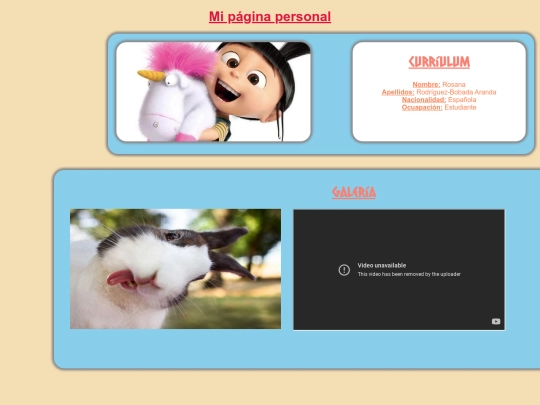 paginaPersonal screenshot