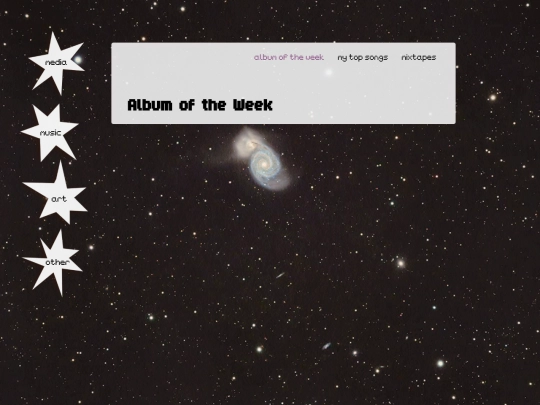 lists/music/albumoftheweek screenshot