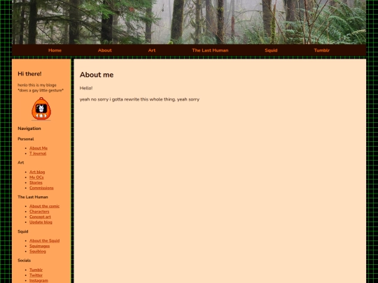 aboutme screenshot