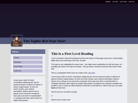 homepage screenshot