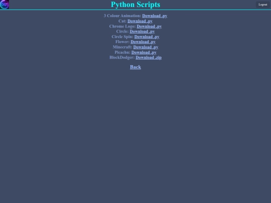 files/python-scripts screenshot