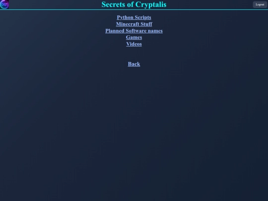 files/secrets screenshot