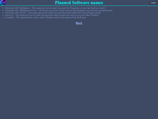 files/software-names screenshot