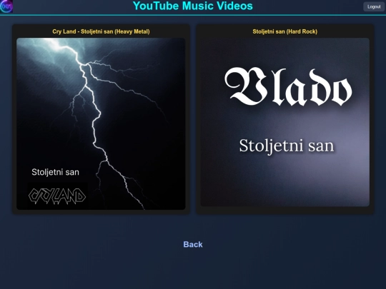 files/youtube-music-videos screenshot