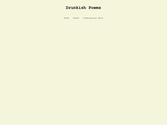 Poems/index2 screenshot