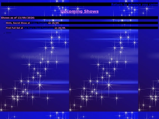 Upcoming-Events screenshot