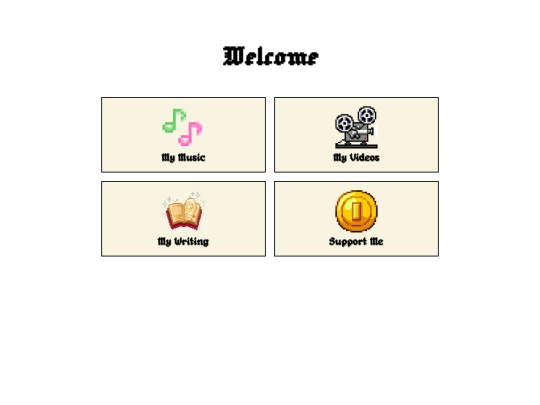 welcome screenshot