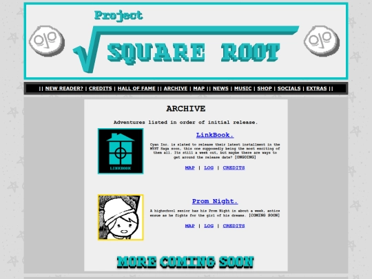 Archive screenshot