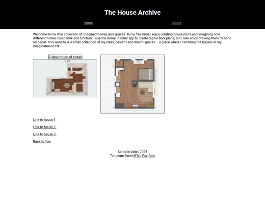 htmlPortfolio-wdm screenshot