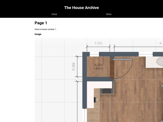 htmlPortfolio-wdm/page1 screenshot