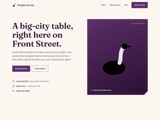 purple-goose screenshot