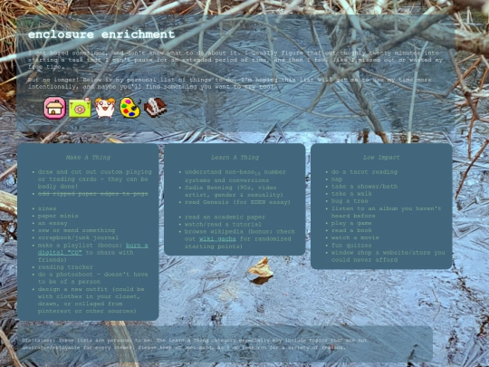 activities screenshot