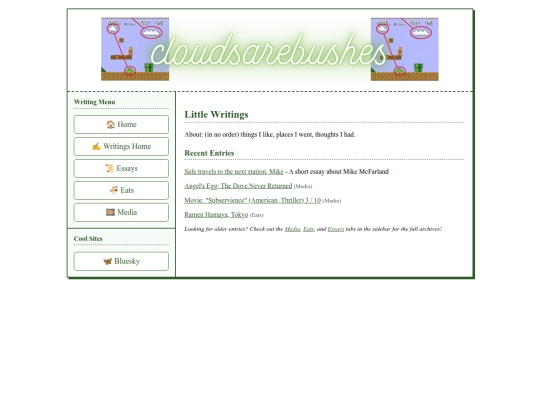 writing screenshot