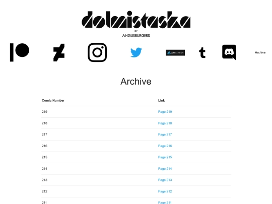 archive screenshot