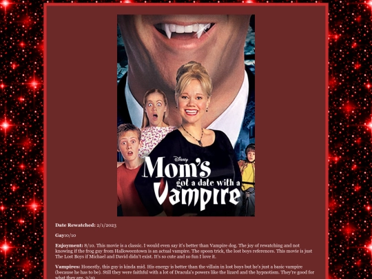 Vampires/momsgotadatewithavampire2000 screenshot