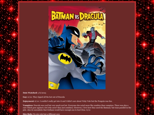 Vampires/thebatmanvsdracula2005 screenshot