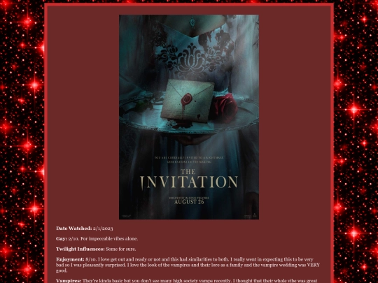 Vampires/theinvitation2022 screenshot