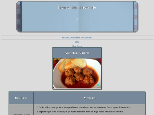 Receta-de-Albóndigas screenshot