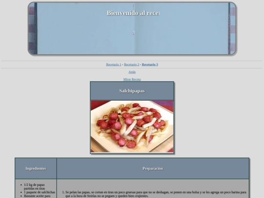 Receta-de-Salchipapas screenshot