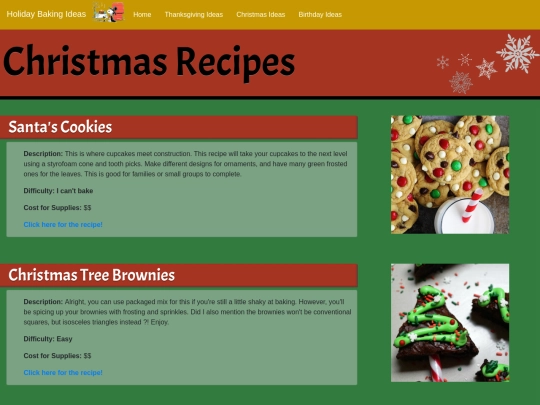 WebDesignMidtermProject/holiday1 screenshot