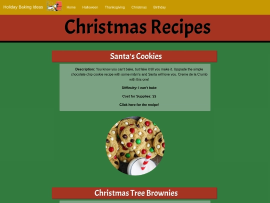WebDesignMidtermProject/holiday1a screenshot