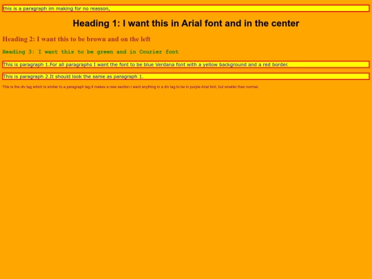 csspractice screenshot