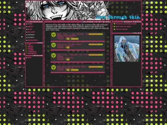 blog screenshot