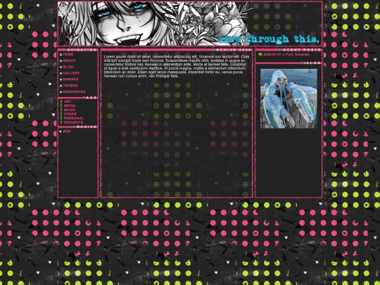 blog/archive screenshot
