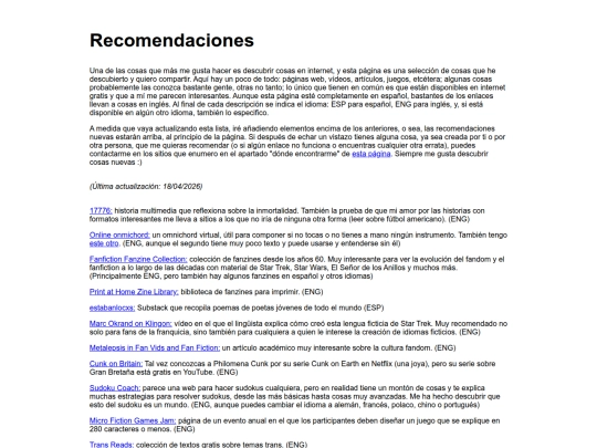 recomendaciones screenshot