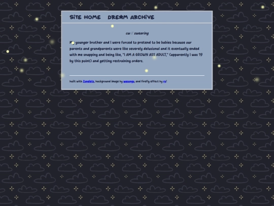 dreamjournal/posts/2024-05-03-Forever-Babies screenshot