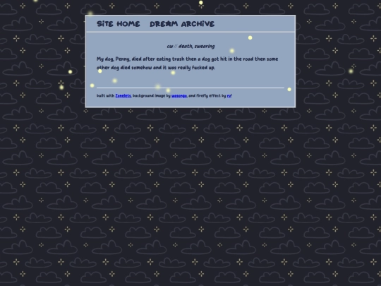 dreamjournal/posts/2024-05-29-Penny-Died screenshot