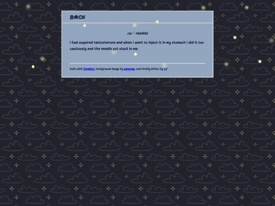 dreamjournal/posts/2025-10-26-Stuck-Needle screenshot